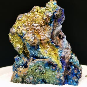 521) Blau-gelb schimmernder Goethit ( 86 g )
