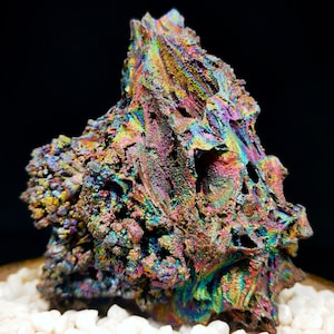 18) Top Premium Vibrant Vines Turgite ,Iridescent Goethite ,100% natural ,Mineral Specimens , Hematite (106g)