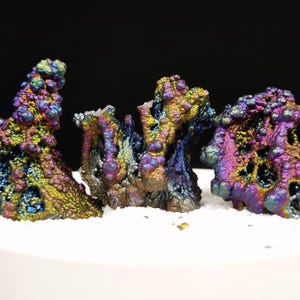 309) Rainbow Color Iridescent Goethite  ( 3 pcs ) 44g