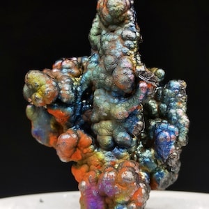 216) Top Premium Rainbow Color Iridescent Goethite  (73g)