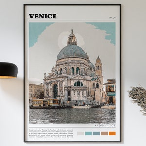 Venice Travel Print: Retro City Photo (Digital Download)