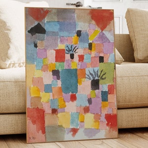 Paul Klee Southern Gardens Print: Vintage Museum Wall Art (Digital Download)