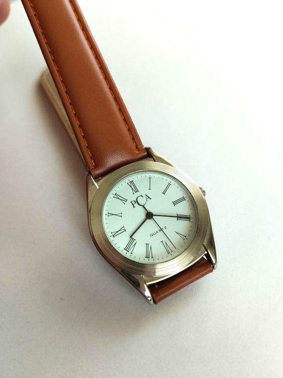 Vintage Designer Wristwatch PCA, Pier Carlo D'alessio/quartz Watch