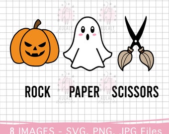 Halloween Schere, Stein, Papier, Halloween Kostüme, Cricut SVG, Stein, Papier, Schere, Halloween-Kostüm, lustiges Halloween SVG, Best Buds SVG