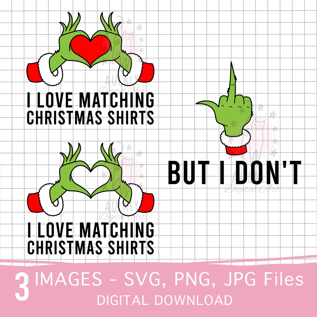 I Don't Do Matching Christmas Outfits Svg Png, but I Do Svg Png, Family ...