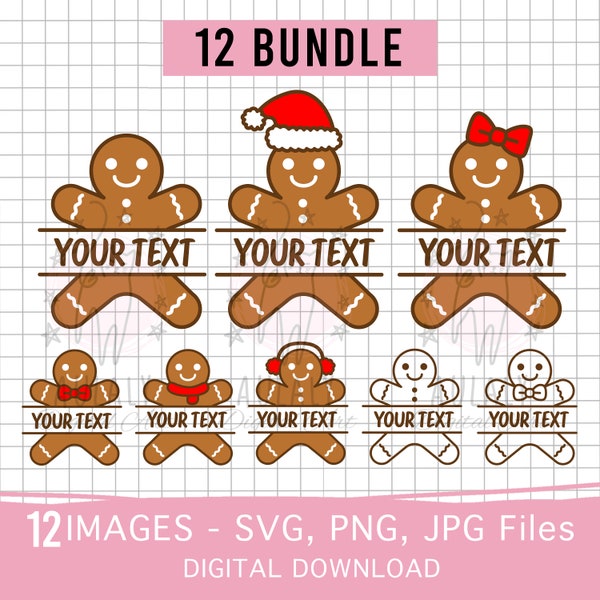 gingerbread man, gingerbread girl, Gingerbread Christmas svg, gingerbread, Gingerbread Couple Christmas, Matching Christmas, Personal Use