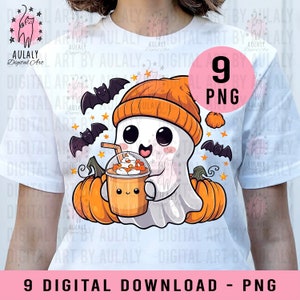 Halloween Bestseller Png, halloween png for shirts, coffee and ghost png, bougie svg, cute ghost sublimation, Spooky Season Png, Halloween Shirt Design, ghost Pumpkin, Halloween Pumpkin, Cute Halloween, Trendy Halloween, Bougie PNG SVG, boo-jee png