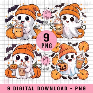 Halloween Bestseller Png, halloween png for shirts, coffee and ghost png, bougie svg, cute ghost sublimation, Spooky Season Png, Halloween Shirt Design, ghost Pumpkin, Halloween Pumpkin, Cute Halloween, Trendy Halloween, Bougie PNG SVG, boo-jee png
