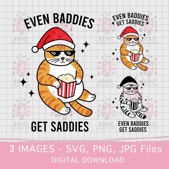 Troll Face Santa Hat SVG 2 Funny Meme Christmas Design 