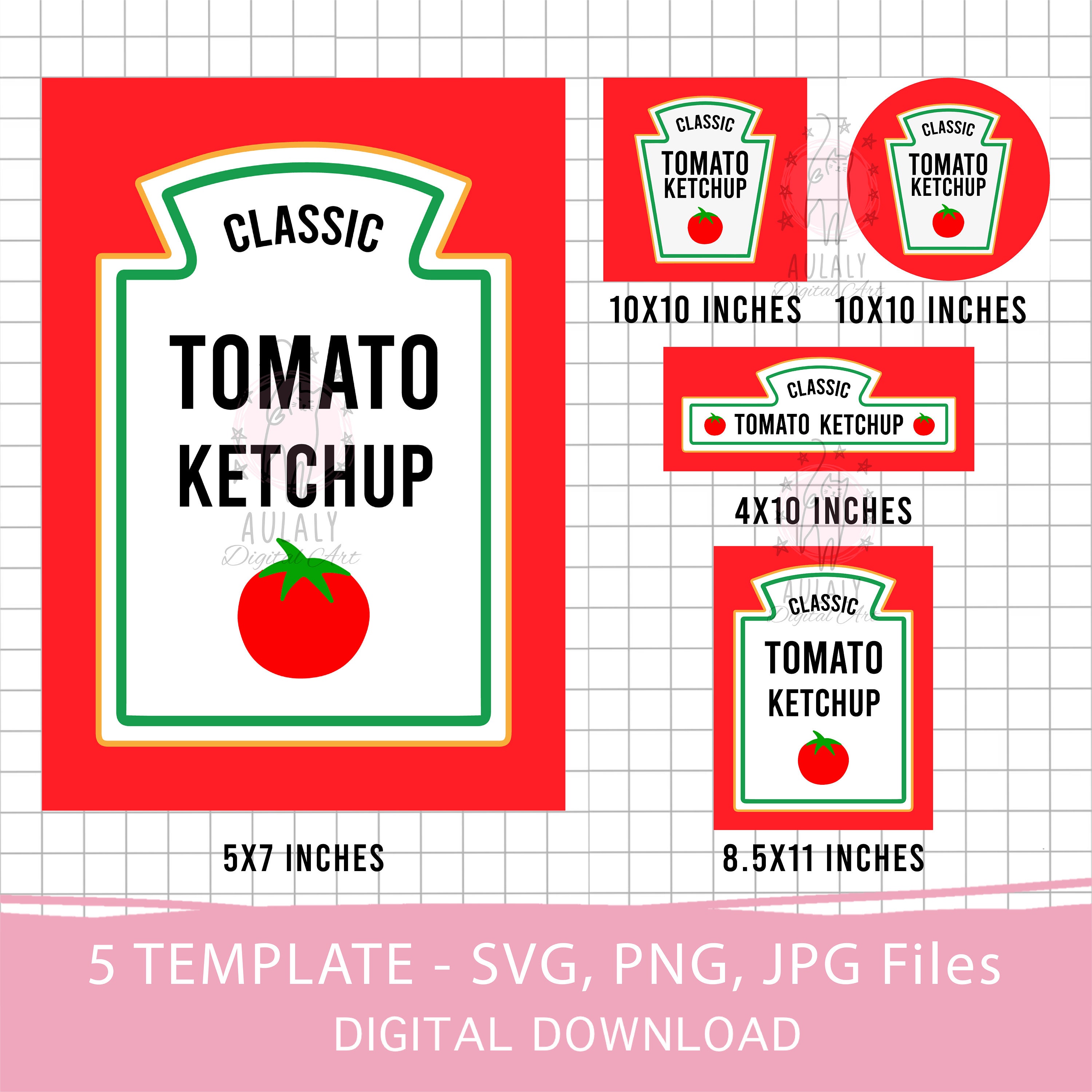 Template tomato sauce and mustard, ketchup and mustard svg, Group condiment shirts, sauces svg shirts, Mustard svg, label svg, Personal Use