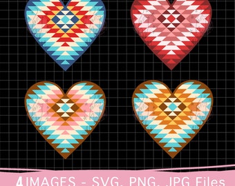 Aztec Heart PNG: Valentine Cowhide Design, distressed cowhide hearts ,Valentine Aztec Cow, western Valentine Day, Aztec Cow, Cowhide heart