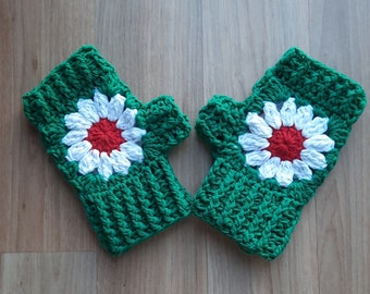 Gants d'hiver crochet