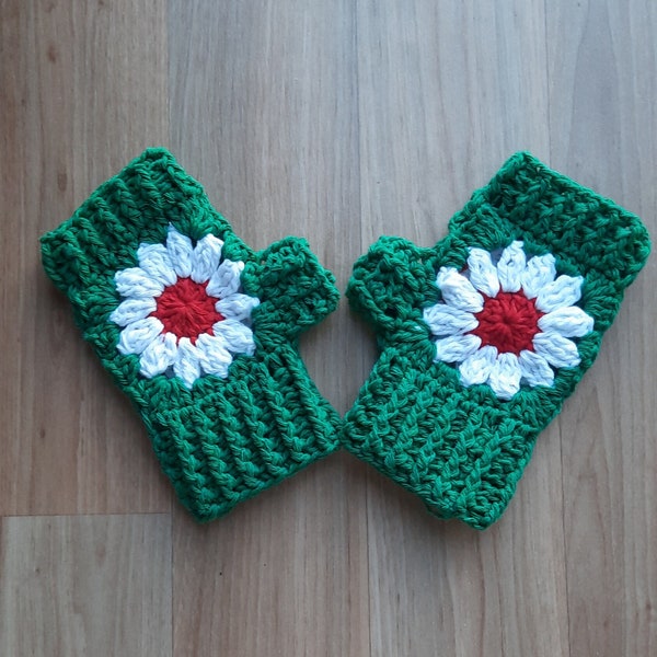 Gants d'hiver crochet