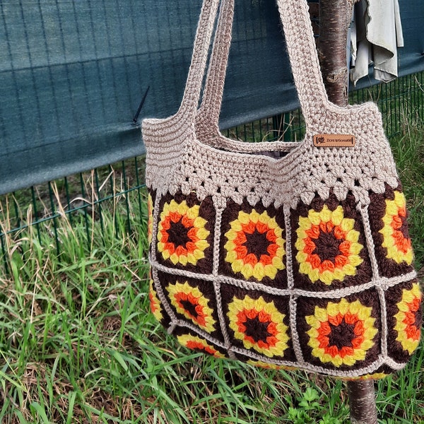 sac fait main crochet