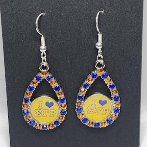 Sigma Gamma Rho Jewelry: Dazzling Sorority Earrings