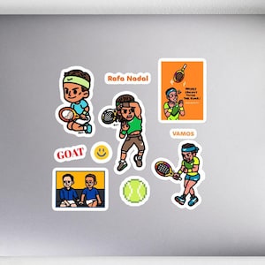 Rafa Nadal | Bubble-free stickers