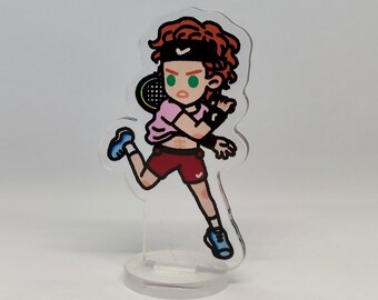 Andrey Rublev Forehand | Clear acrylic Stand