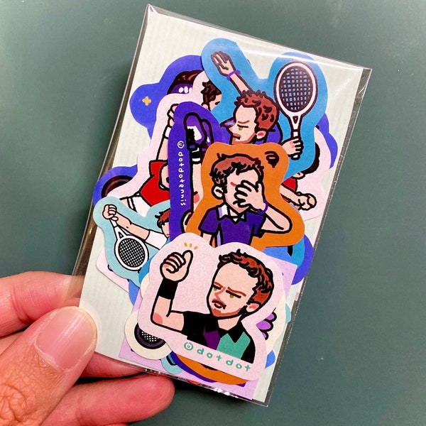 Daniil Medvedev Stickers Pack (11 Stickers)