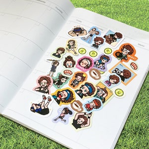 Andrey Rublev Tattoo Sticker /ScheduleBook mini Sticker