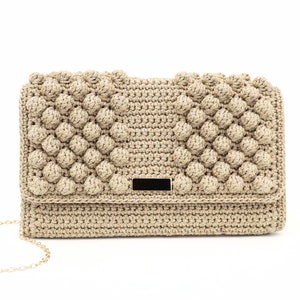 Häkeltasche Muster, Umhängetasche Häkelmuster, Häkel-Clutch, Häkel-Geldbörse, Häkel-Sommertasche, Häkel-Clutch-Geldbeutel-Muster, Boho