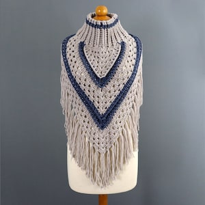 Crochet Shawl Pattern, Crochet Turtleneck Pattern, Crochet Cowl, Crochet Scarf, Crochet Hooded Scarf, Crochet Hooded Cowl, Crochet Poncho