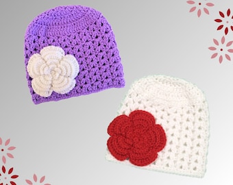 Crochet Hat Pattern, Crochet Beanie, Crochet Kids Hats, Crochet Kids Beanie, Crochet Womens Hats, Crochet Mens Hat, Easy Crochet Pattern