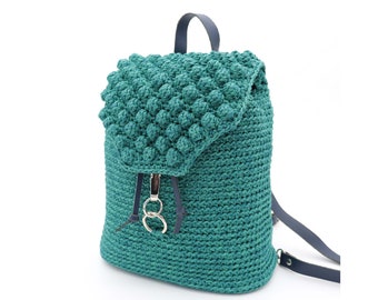 Crochet Bag Pattern, Crochet Backpack Pattern, Crochet Backpack Purse, Large Crochet Backpack, Womens Crochet Backpack, Crochet Bag Tote