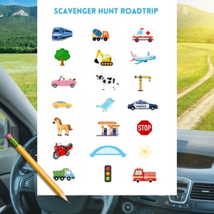 Scavenger hunt roadtrip