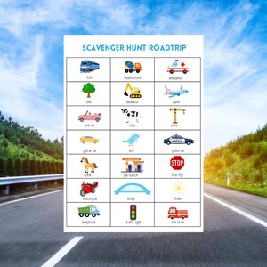 Scavenger hunt roadtrip