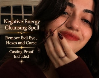 Energy Cleansing Spell | Evil Eye Removal, Break Hexes and Curses ,Return To Sender - Same day | Casting Proof Included