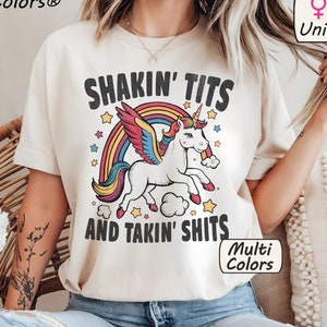 Comfort Colors Unicorn Meme T-Shirt, Sarcastic Graphic Tee