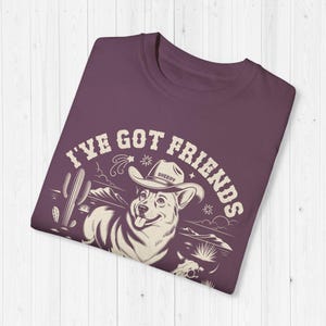 Custom Corgi Shirt Funny Personalized Corgi Gift Vintage Western Pembroke Welsh Corgi Tshirt Corgeek Gifts Ive Got Friends In Low Places Tee Berry