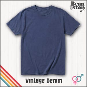 Custom Vintage Washed Shirt - Lane Seven Personalized T-Shirt, Urban Streetwear Tee, Oversized Unisex Shirts, Choose Your Design Vintage Denim