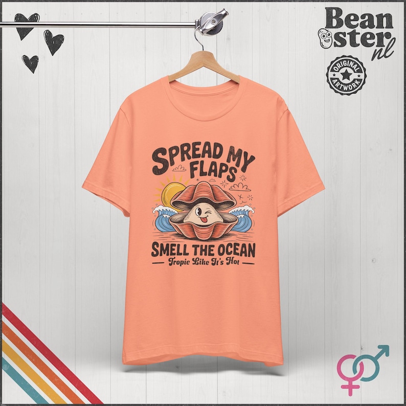 Spread My Flaps Smell The Ocean Shirt Funny Unhinged Summer Tshirt Gag Gift Exchange Girls Trip Embarrassing Beach Tee Prank Vacation Shirts Sunset