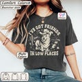Custom Corgi Shirt Funny Personalized Corgi Gift Vintage Western Pembroke Welsh Corgi Tshirt Corgeek Gifts Ive Got Friends In Low Places Tee product logo