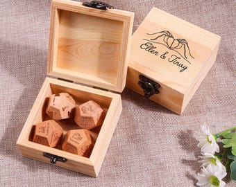 Personalised Date Dice Set-Anniversary Gifts, Couple Dices, Position Dice, Date Night Gifts, Date Night Ideas Anniversary Gifts
