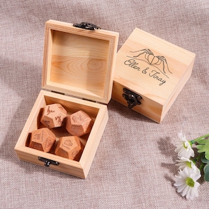 Personalised Date Dice Set-Anniversary Gifts, Couple Dices, Position Dice, Date Night Gifts, Date Night Ideas Anniversary Gifts
