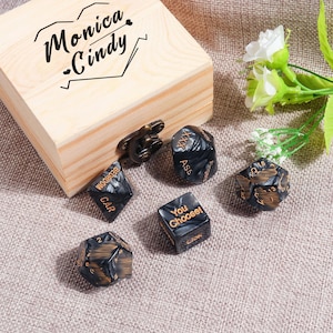 Dados personalizados para una cita: regalos, ideas, regalos para parejas, ideas para citas