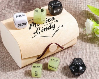 Personalized Date Night Dice Date Night Gifts Date Night Ideas Custom Anniversary Gifts Gift for Couples