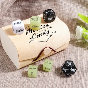 Personalized Date Night Dice Date Night Gifts Date Night Ideas Custom Anniversary Gifts Gift for Couples