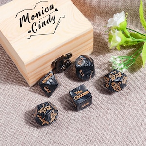 Personalized Date Night Dice - Date Night Gifts, Date Night Ideas, Gift For Couples, Date ideas