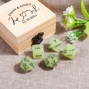 Date Night Dice, Custom Anniversary Gifts, Gift for Couples,Custom Anniversary Gifts, Date ideas,Gifts for Husband