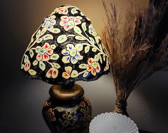 Lampa stołowa, Lampa ze skóry wielbłądziej, Lampy, Światła