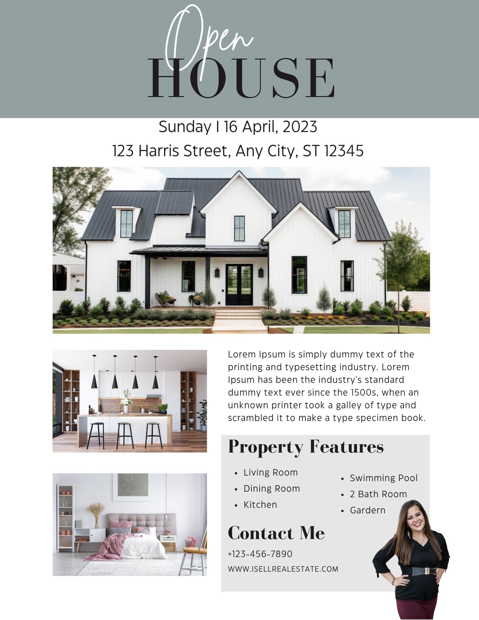 Open House Templates - Etsy