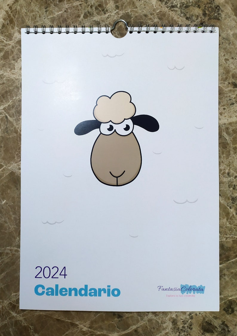 Sheep Calendar 2025 Etsy
