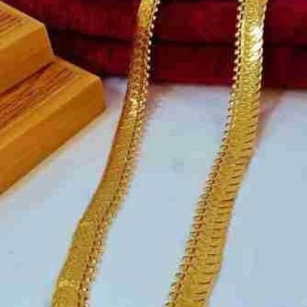 Gold Plated Long Temple Coin Traditional Fashion Jewellery Set,Stunning Gold Lakshmi Kasu Mala,Putli har For Women and Girls.