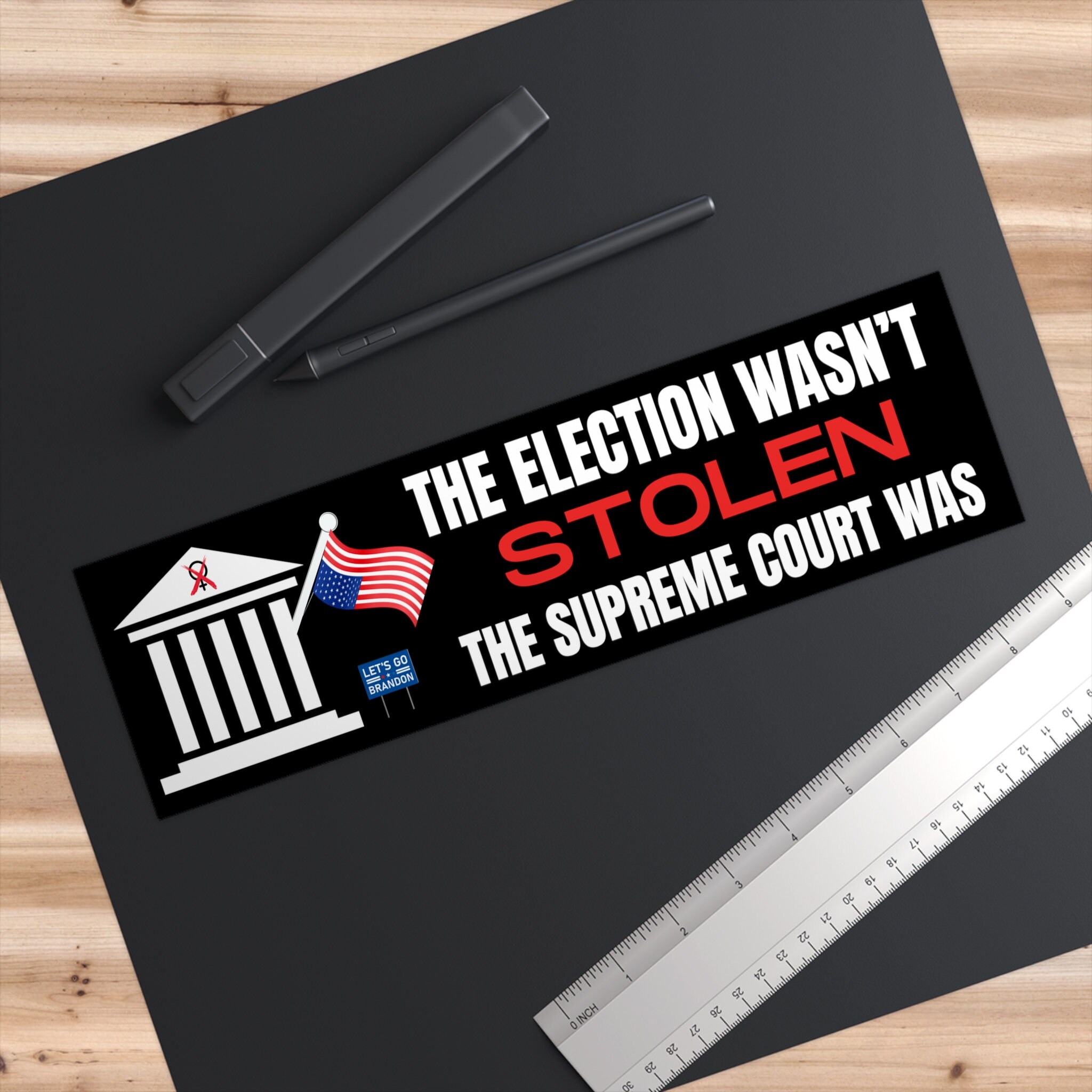 Scotus Sticker Supreme Court Bumper Sticker, Supreme Court Sticker, Election Bumper ...