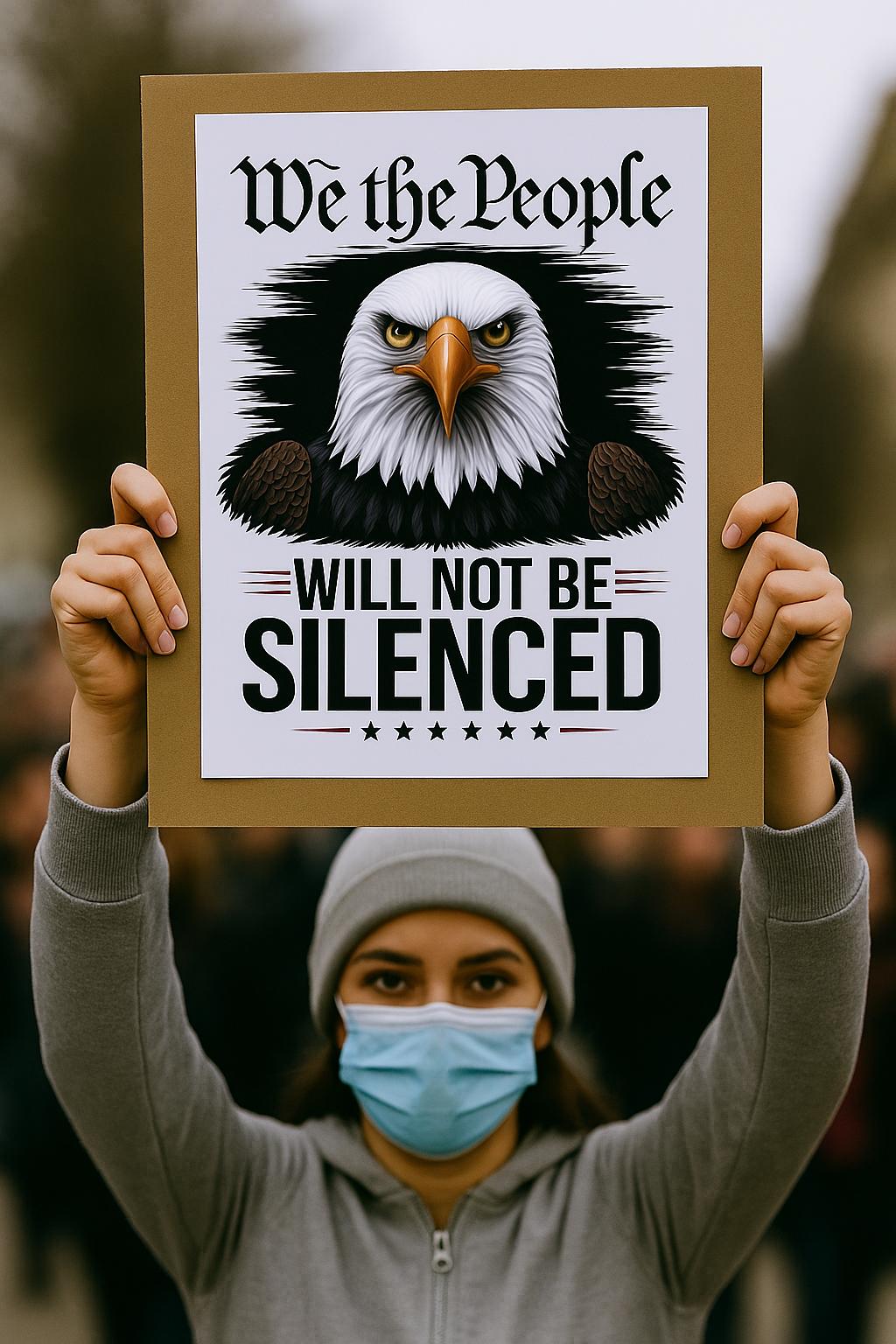 Anti Trump Protest Signs, Hands off Protest Signs, 3 Signs Included, 8.