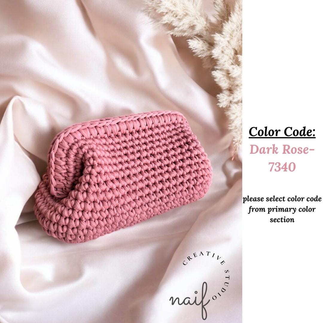 Pink - Upcycled Weave Handcrafted Clutch