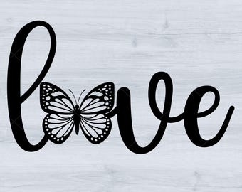 Butterfly Svg, Butterfly Love Svg,  Mom Life Svg
